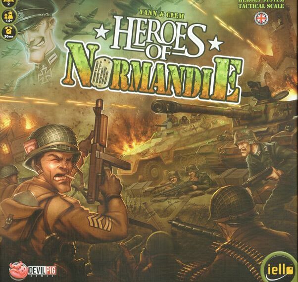 Heroes of Normandie (2014) Board Game