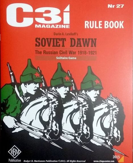 Soviet Dawn: The Russian Civil War, 1918-1921 (2009) Board Game