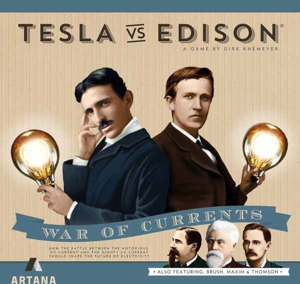 Tesla vs. Edison: War of Currents (2015) Board Game