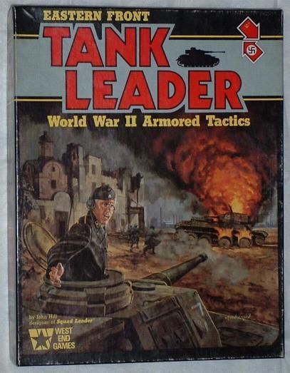Eastern Front Tank Leader (1986) Board Game