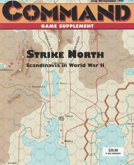 Strike North (1996) Board Game