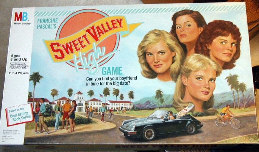 Sweet Valley High (1988) Board Game