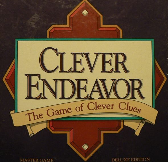 Clever Endeavor (1989) Board Game