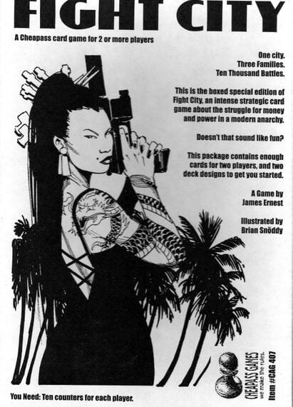 Fight City (1999) Board Game