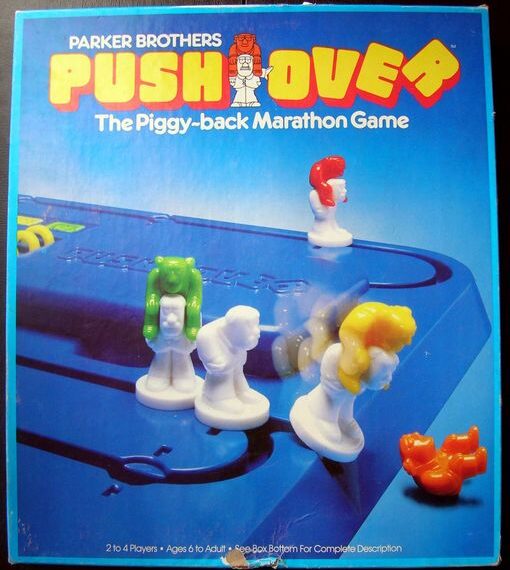 Push Over (1981) Board Game