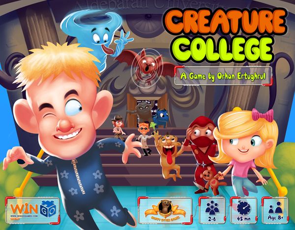 Creature College (2016) Board Game