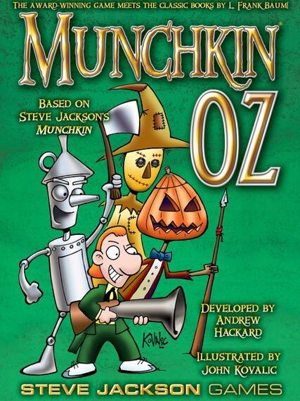 Munchkin Oz (2015) Board Game