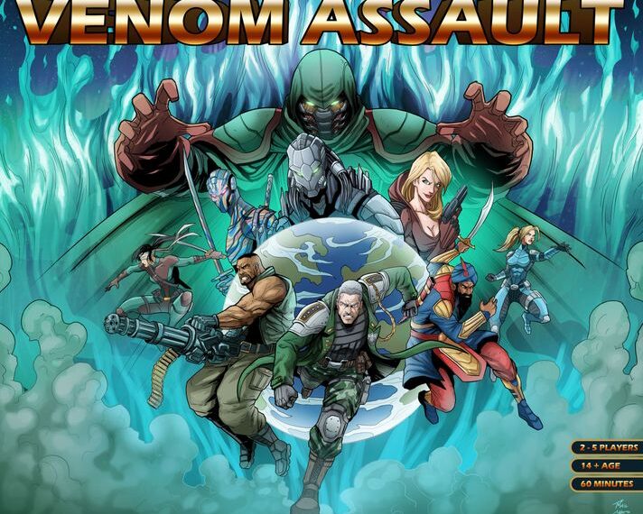 VENOM Assault (2016) Board Game
