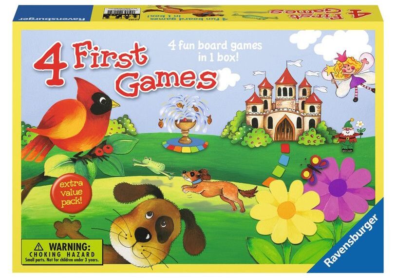 4 First Games (1974) Board Game