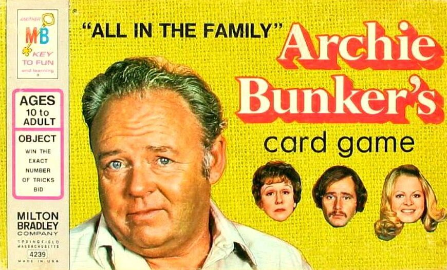 Archie Bunker’s Card Game (1972) Board Game