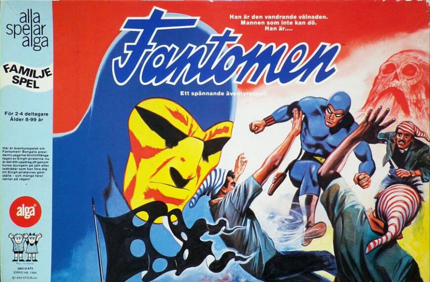 Fantomen (1984) Board Game