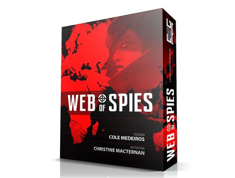 Web of Spies (2014) Board Game