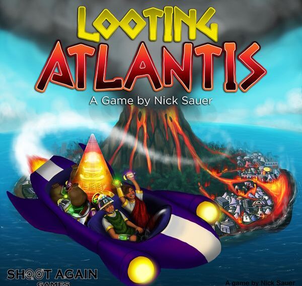 Looting Atlantis (2016) Board Game
