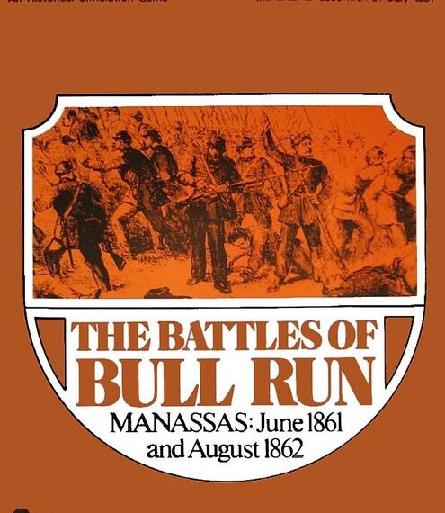The Battles of Bull Run: Manassas – June 1861 and August 1862 (1973) Board Game