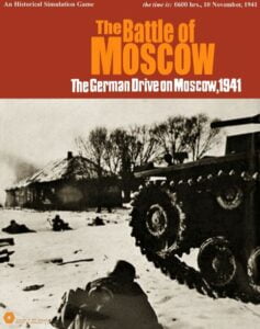 The Battle of Moscow: The German Drive on Moscow, 1941 (1970) Board Game