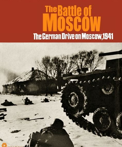 The Battle of Moscow: The German Drive on Moscow, 1941 (1970) Board Game