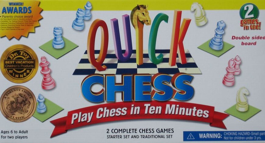 Quick Chess (1991) Board Game