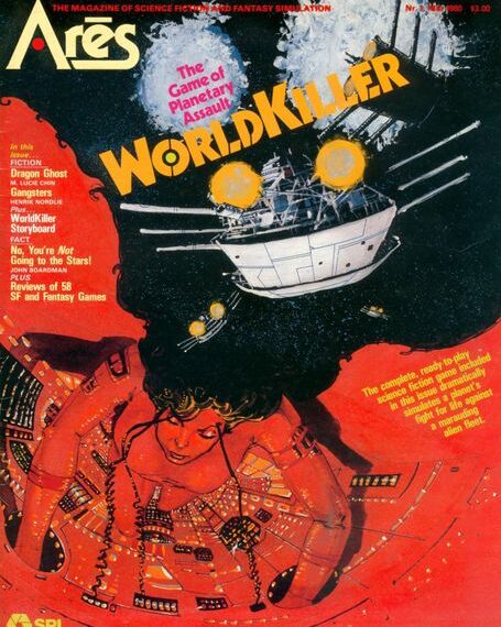 WorldKiller: The Game of Planetary Assault (1980) Board Game