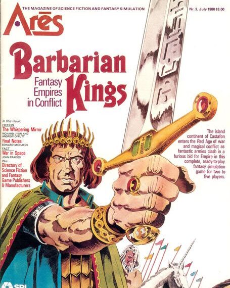 Barbarian Kings (1980) Board Game