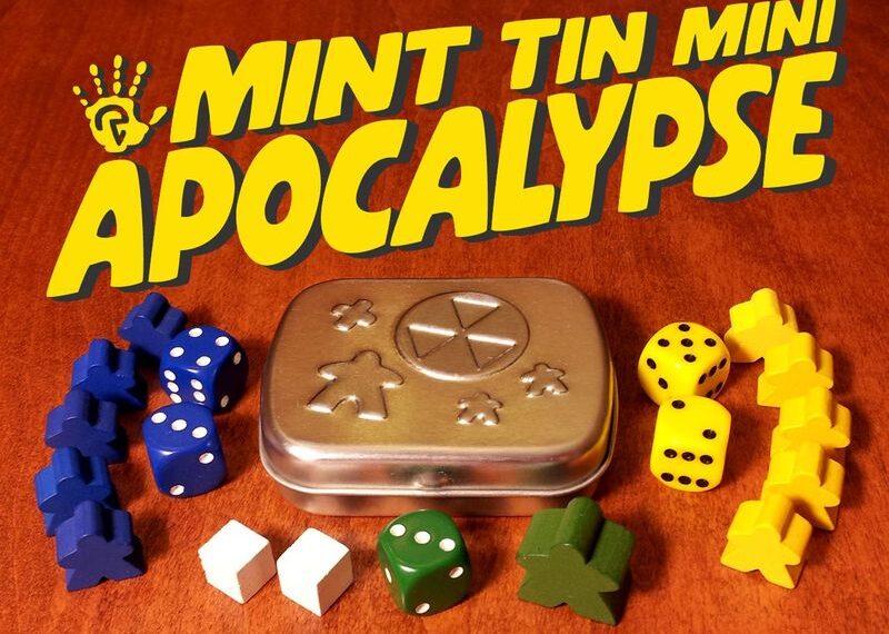 Mint Tin Mini Apocalypse (2015) Board Game