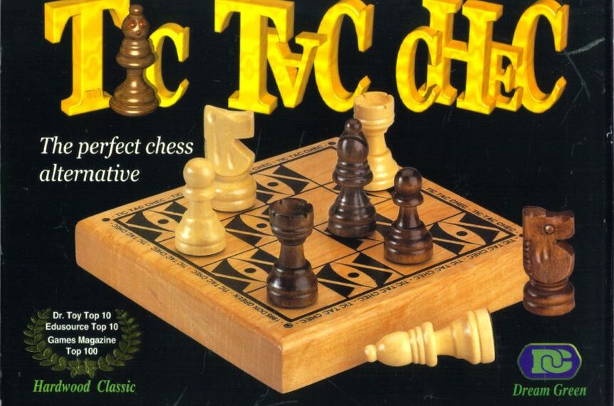Tic Tac Chec (1995) Board Game