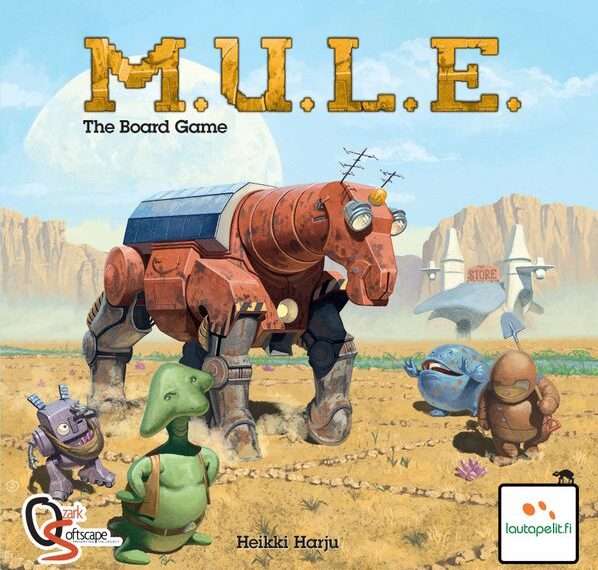 M.U.L.E. The Board Game (2015) Board Game