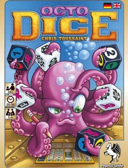 OctoDice (2015) Board Game