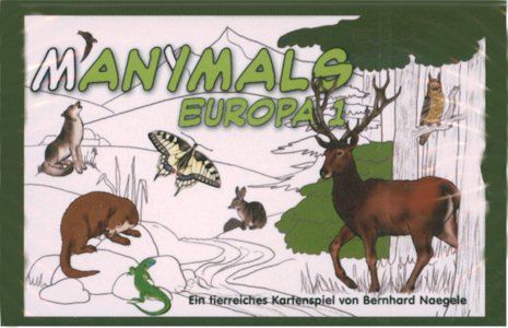 Manimals: Europa 1 (2007) Board Game