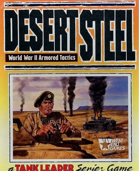 Desert Steel (1989) Board Game