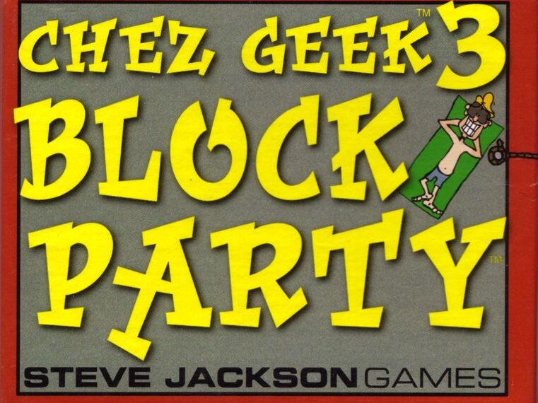 Chez Geek 3: Block Party (2001) Board Game