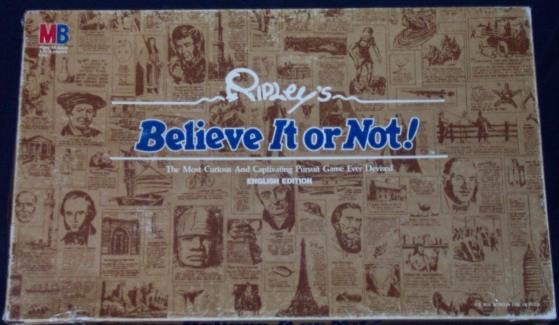 Ripley’s Believe It or Not! (1984) Board Game