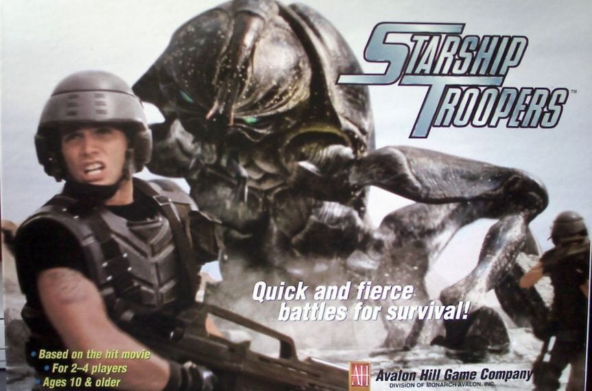Starship Troopers: Prepare For Battle! (1997) Board Game
