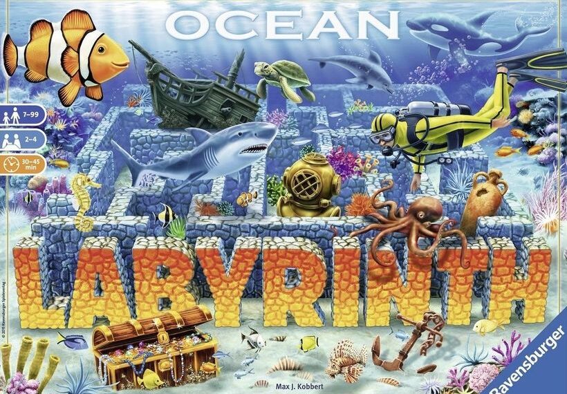 Ocean Labyrinth (2015) Board Game