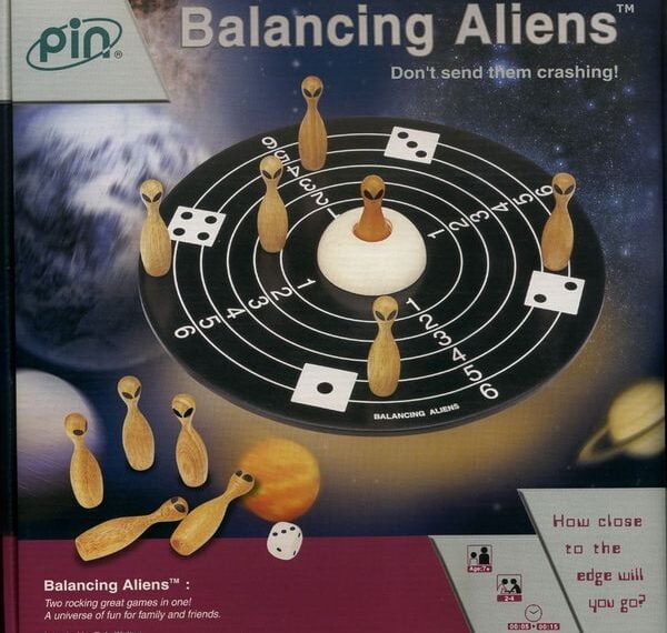Balancing Aliens (2003) Board Game