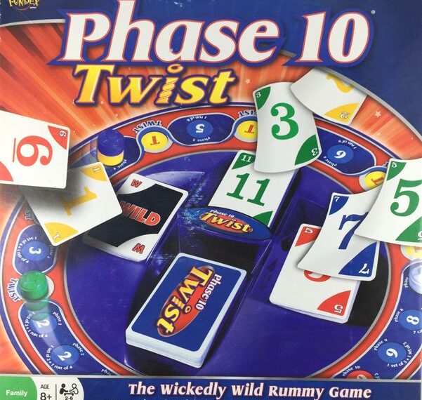 Phase 10 Twist (2007) Board Game