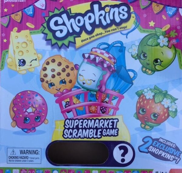 Shopkins Supermarket Scramble Game (2014) Board Game