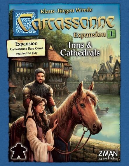 Carcassonne: Expansion 1 – Inns & Cathedrals (2002) Board Game