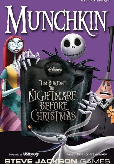 Munchkin The Nightmare Before Christmas (2015) Board Game