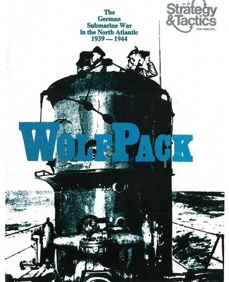 Wolfpack: Submarine Warfare in the North Atlantic, 1942-44 (1974) Board Game