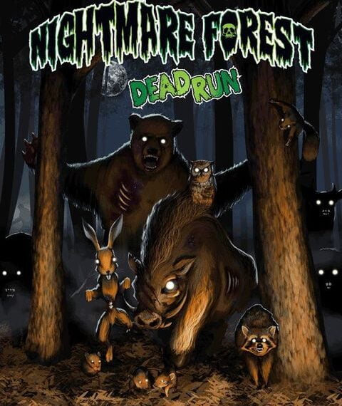 Nightmare Forest: Dead Run (2016) Board Game