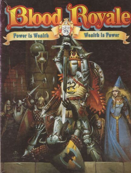 Blood Royale (1987) Board Game