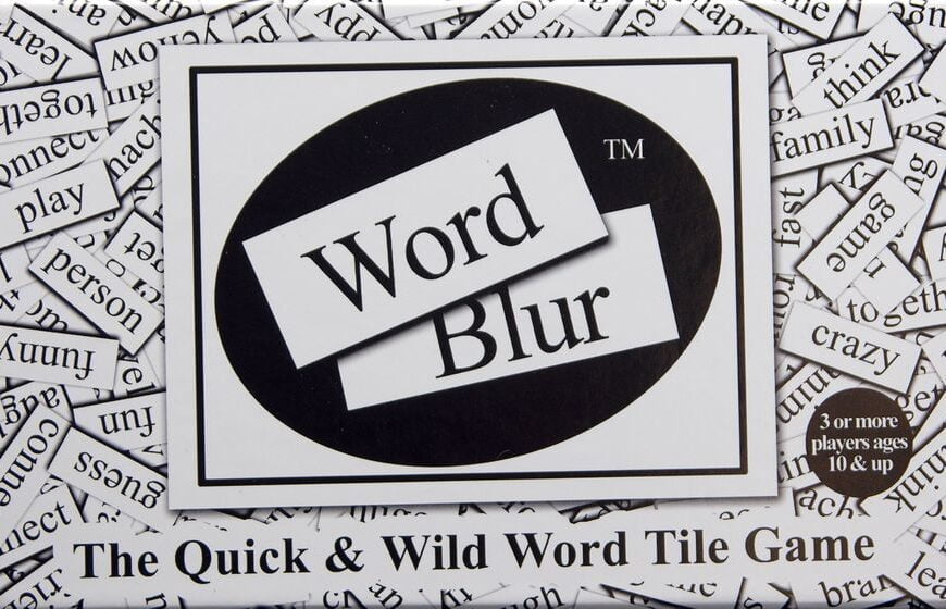 Word Blur (2007) Board Game
