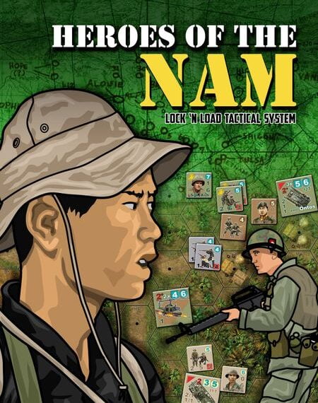 Lock ‘n Load Tactical: Heroes of the Nam (2015) Board Game