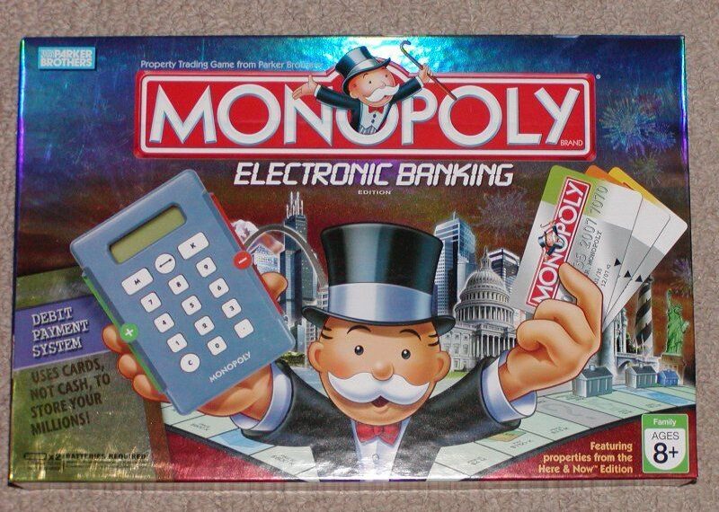 Monopoly: Electronic Banking (2007) Board Game