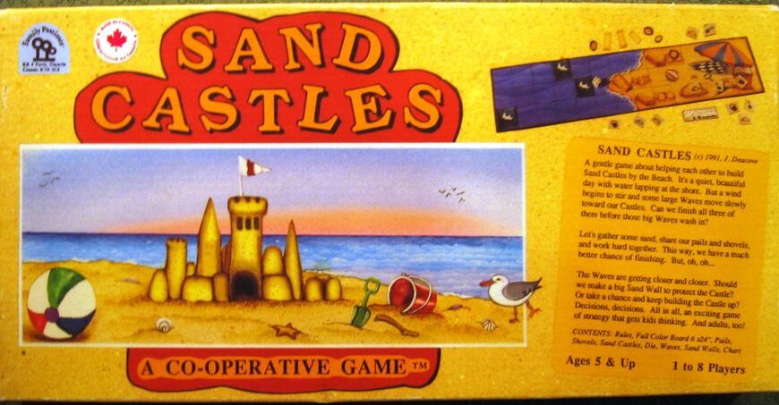 Sand Castles (1991) Board Game