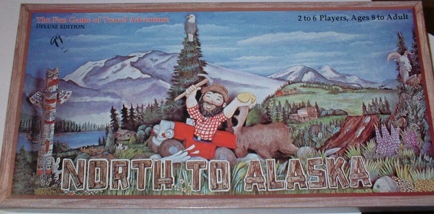 North to Alaska (1984) Board Game