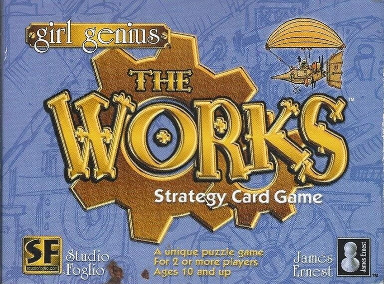 Girl Genius: The Works (2001) Board Game