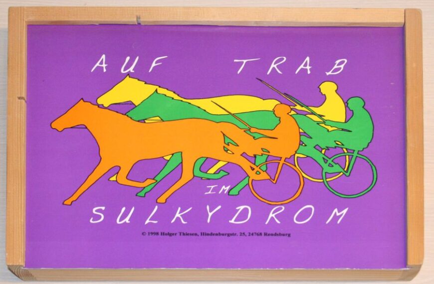 Auf Trab im Sulkydrom (1998) Board Game