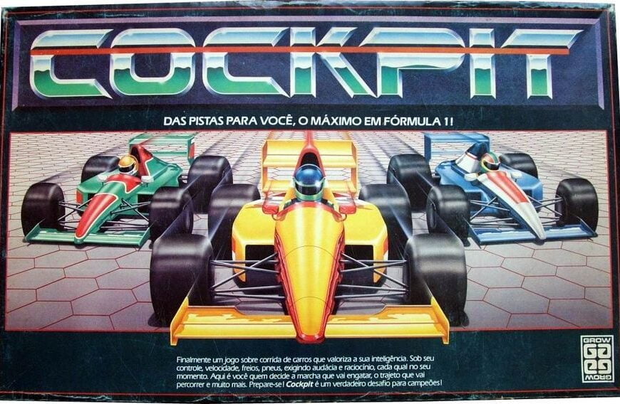 Cockpit (1991) Board Game