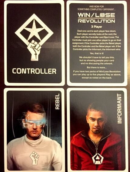 Win/Lose Revolution (2015) Board Game